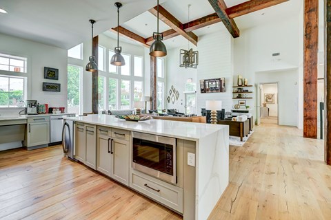 Clubhouse and Kitchen  at Blu on the Boulevard, Baton Rouge